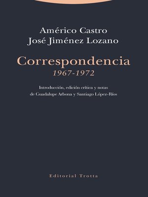 cover image of Correspondencia (1967-1972)